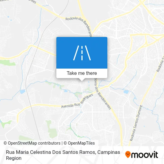 Rua Maria Celestina Dos Santos Ramos map
