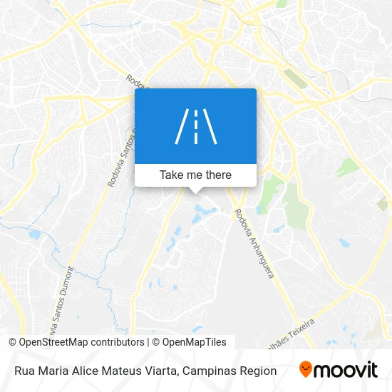 Rua Maria Alice Mateus Viarta map