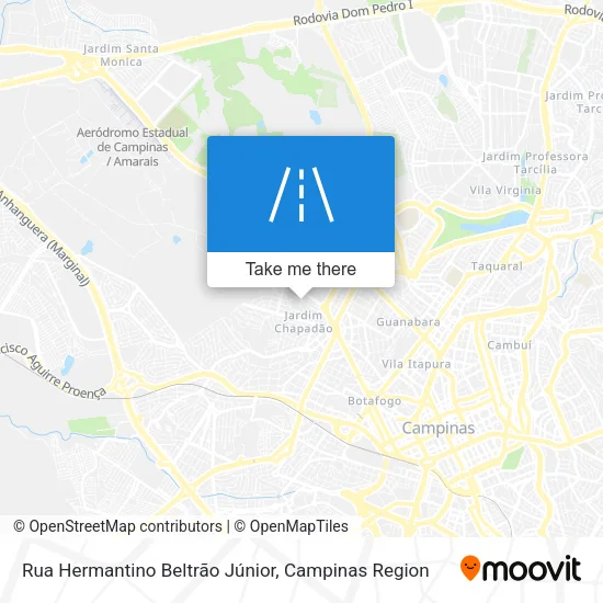 Rua Hermantino Beltrão Júnior map