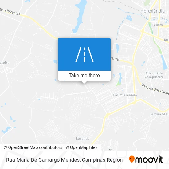 Rua Maria De Camargo Mendes map