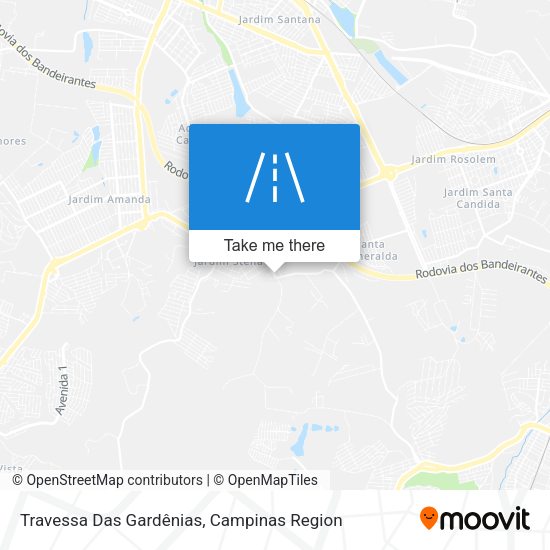 Travessa Das Gardênias map