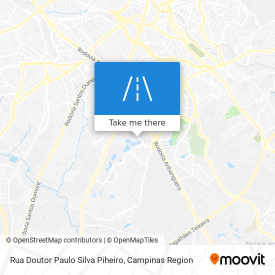 Mapa Rua Doutor Paulo Silva Piheiro