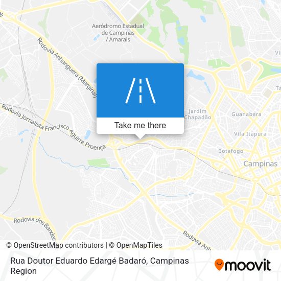 Rua Doutor Eduardo Edargé Badaró map