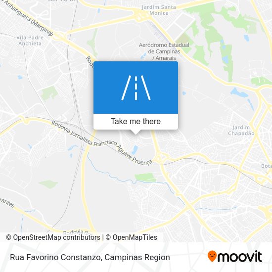 Rua Favorino Constanzo map