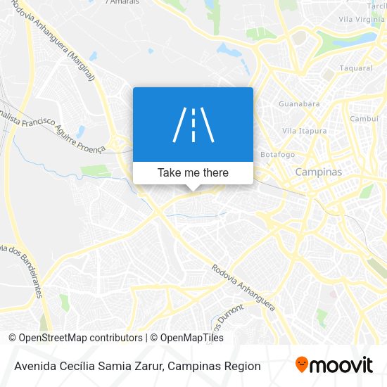 Avenida Cecília Samia Zarur map