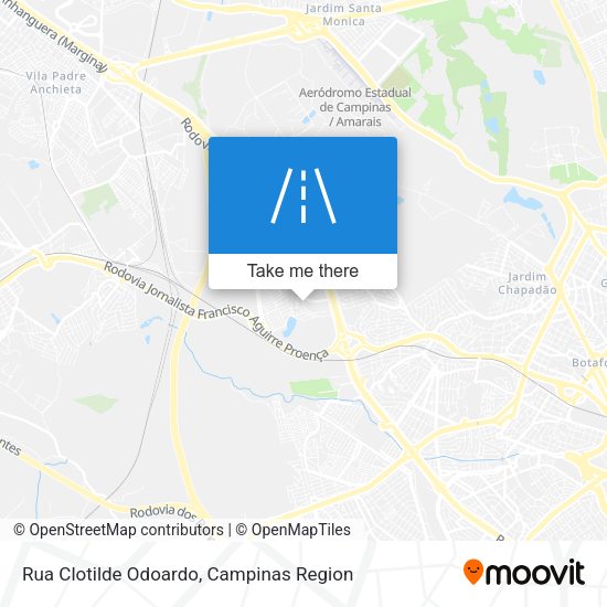 Rua Clotilde Odoardo map