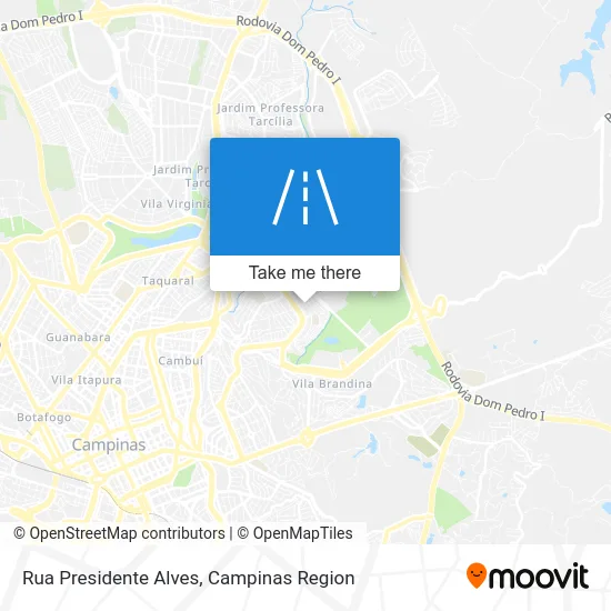 Rua Presidente Alves map