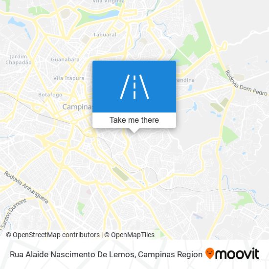 Rua Alaide Nascimento De Lemos map