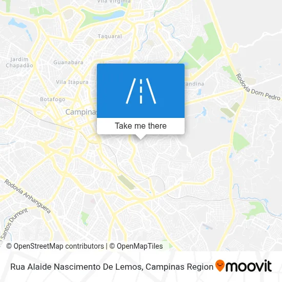 Rua Alaide Nascimento De Lemos map