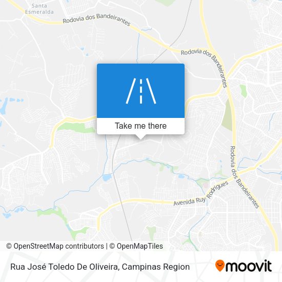 Rua José Toledo De Oliveira map