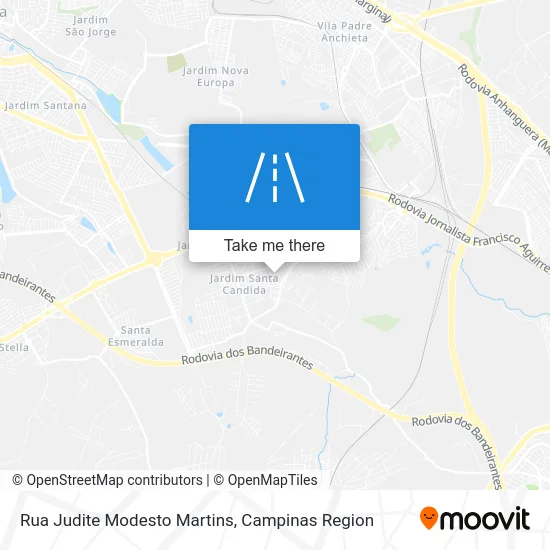 Rua Judite Modesto Martins map