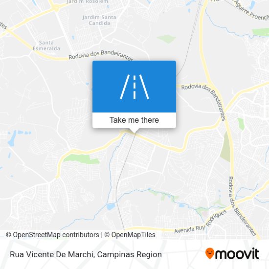 Rua Vicente De Marchi map
