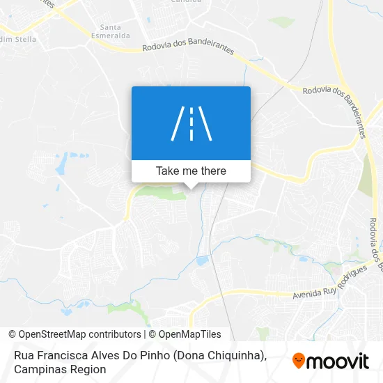 Rua Francisca Alves Do Pinho (Dona Chiquinha) map