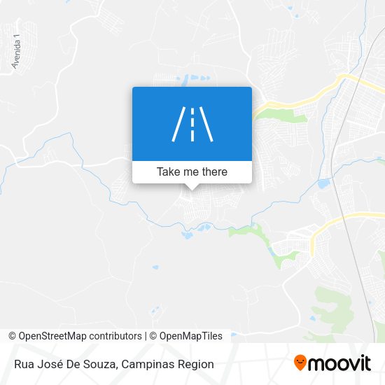 Rua José De Souza map