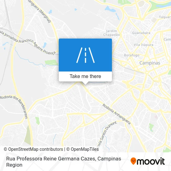 Rua Professora Reine Germana Cazes map