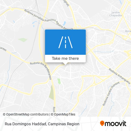 Mapa Rua Domingos Haddad