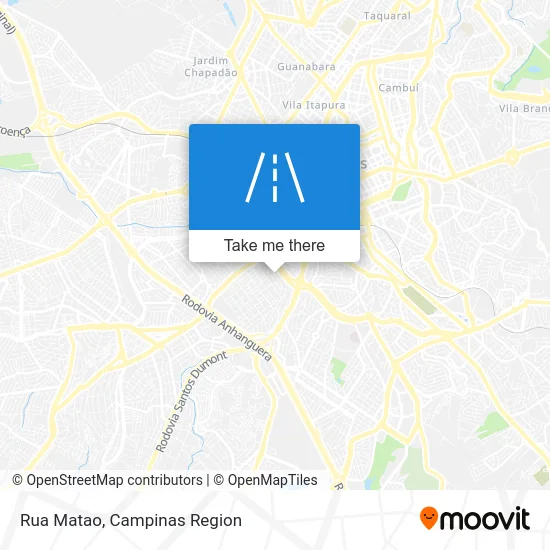 Rua Matao map