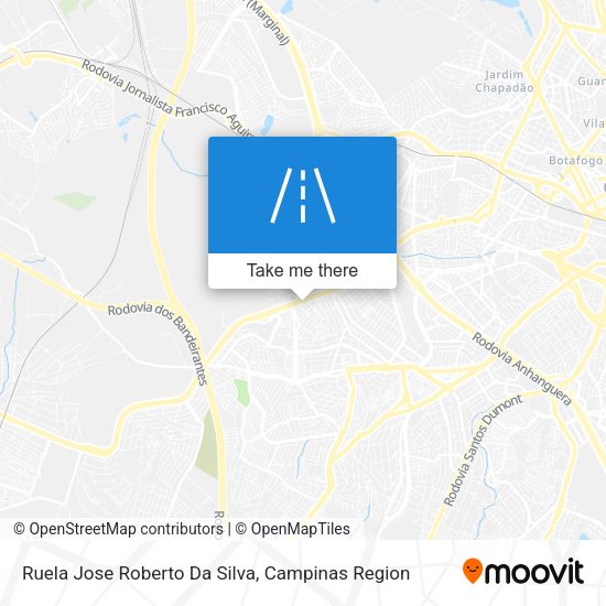 Ruela Jose Roberto Da Silva map