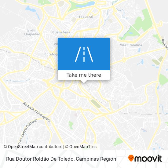 Rua Doutor Roldão De Toledo map