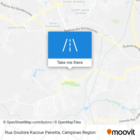 Rua Doutora Kazzue Panetta map