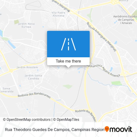 Rua Theodoro Guedes De Campos map