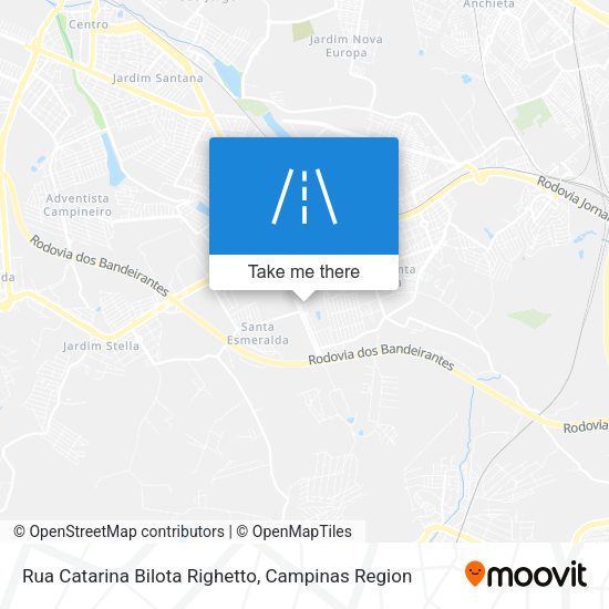 Rua Catarina Bilota Righetto map