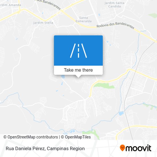 Rua Daniela Pérez map