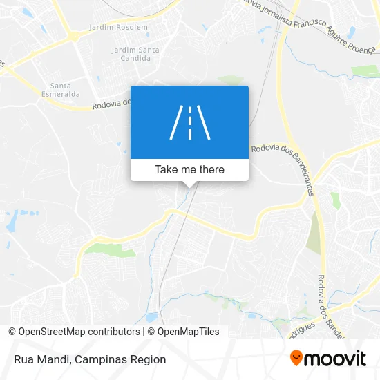 Rua Mandi map