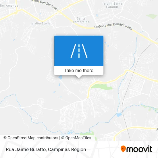 Rua Jaime Buratto map