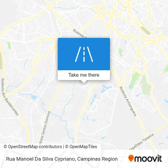 Rua Manoel Da Silva Cypriano map