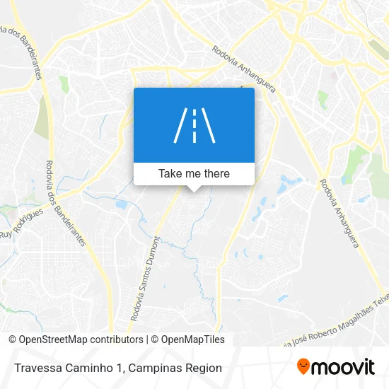 Travessa Caminho 1 map