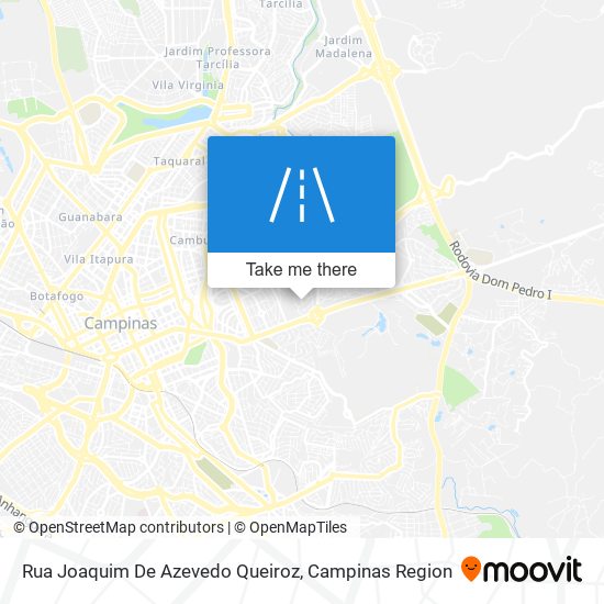 Mapa Rua Joaquim De Azevedo Queiroz