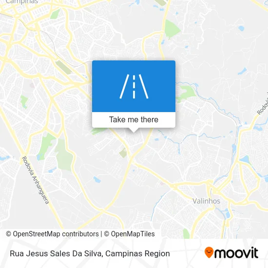 Rua Jesus Sales Da Silva map