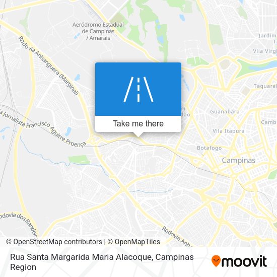 Rua Santa Margarida Maria Alacoque map
