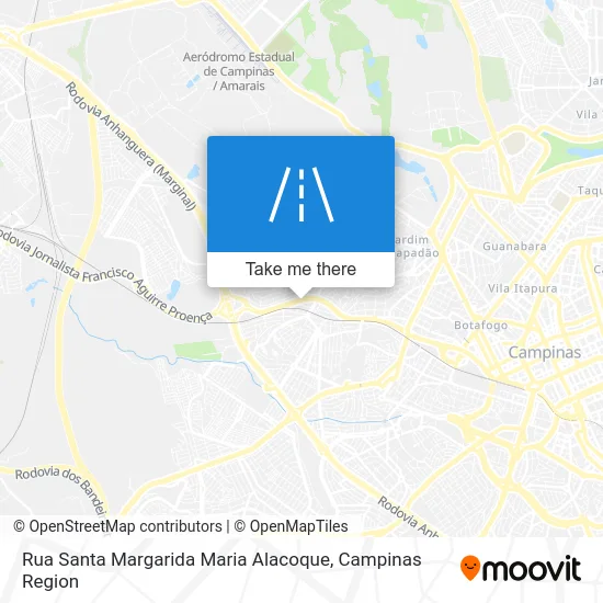 Rua Santa Margarida Maria Alacoque map