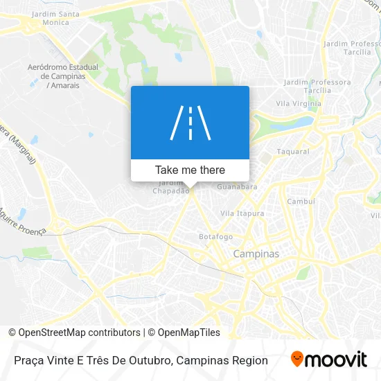 Praça Vinte E Três De Outubro map