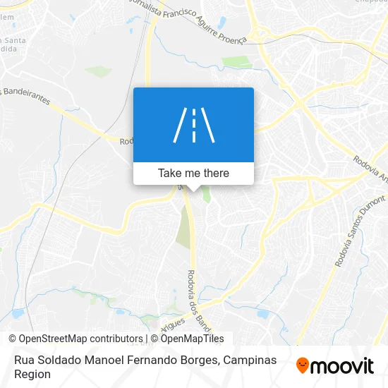 Rua Soldado Manoel Fernando Borges map