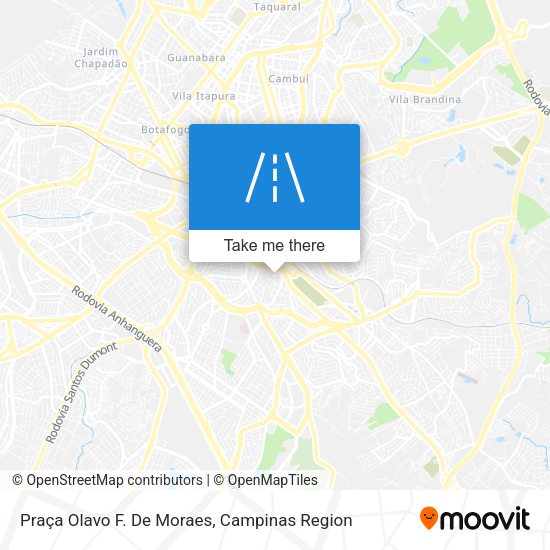 Praça Olavo F. De Moraes map