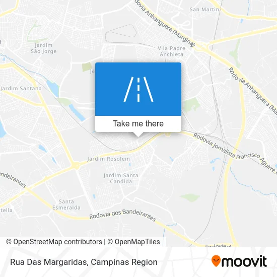 Rua Das Margaridas map