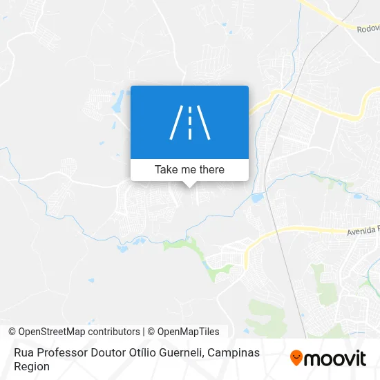 Rua Professor Doutor Otílio Guerneli map