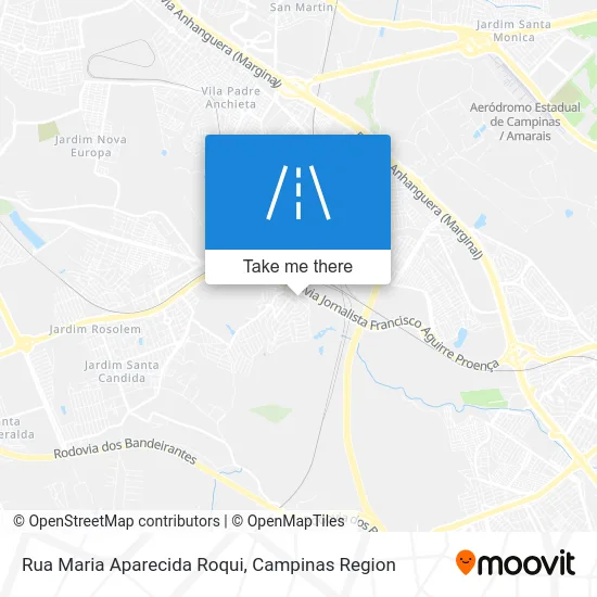 Rua Maria Aparecida Roqui map