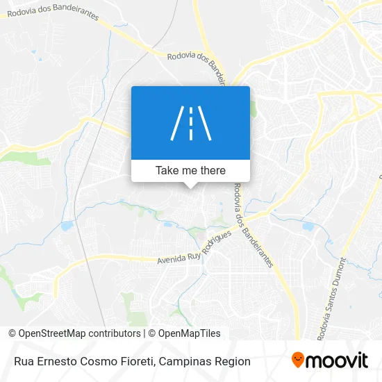 Rua Ernesto Cosmo Fioreti map