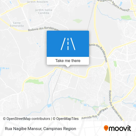 Rua Nagibe Mansur map
