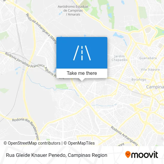 Rua Gleide Knauer Penedo map