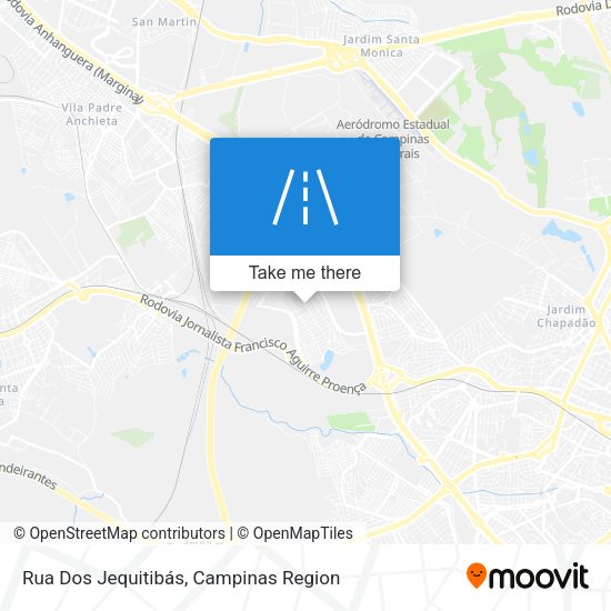 Rua Dos Jequitibás map