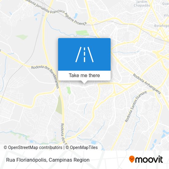 Rua Florianópolis map