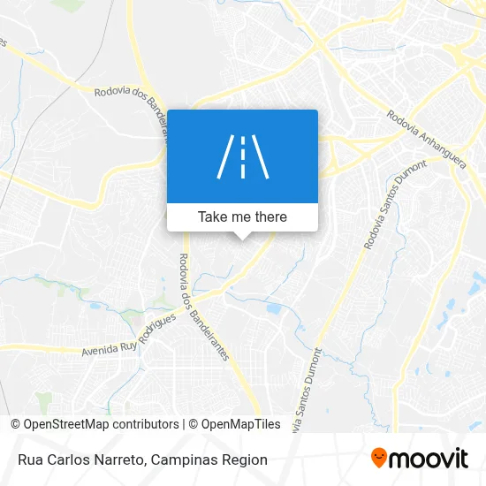 Rua Carlos Narreto map
