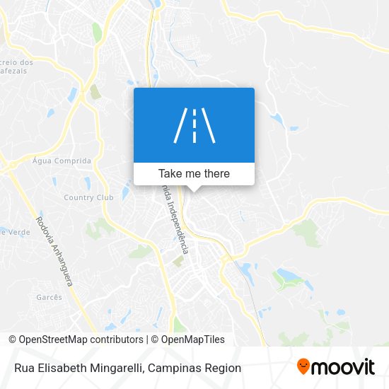 Rua Elisabeth Mingarelli map