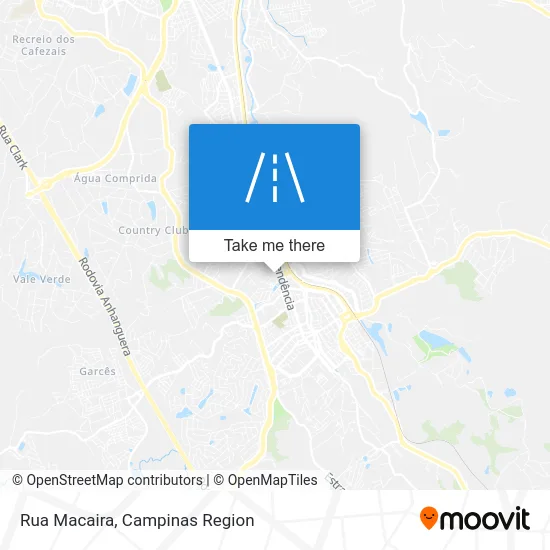 Rua Macaira map