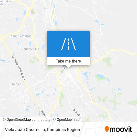 Viela João Caramello map